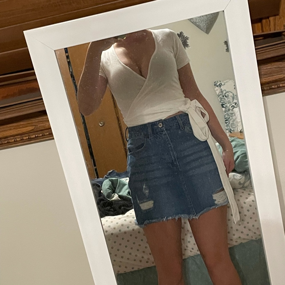 Forever21 Size S Jean skirt so comfy
